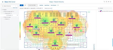 rf tag floor heatmap|Cisco DNA Center User Guide, Release 2.3.3.